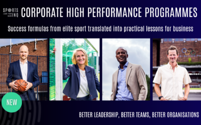 SportsinQ launches: Corporate High Performance Programmes